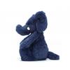 Jellycat Bashful Blue Elephant Stuffed Animal, Medium 12 inches - Elephant Plush Toy - Classic Children's Gift view 3